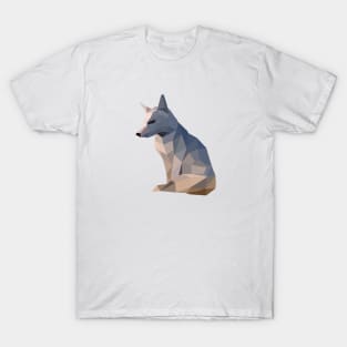 Geometric Arctic Fox T-Shirt